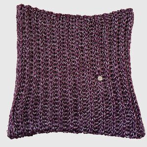 Point Zero Women's Infinity Knit Scarf - Purple
